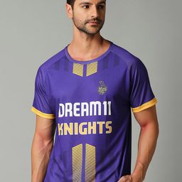 FanCode Unisex Official Kolkata Knight Riders Fan Jersey-image-69