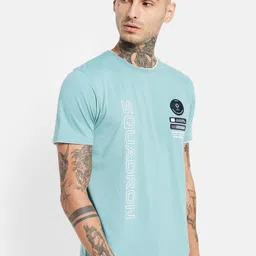 Octave Typography Printed Cotton T-Shirt-image-33