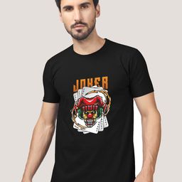 Greylongg Graphic Printed Round Neck T-Shirt-image-87