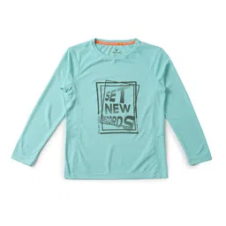 Allen Solly Junior Boys Typography Printed Cotton Round Neck Long Sleeves Applique T-shirt-image-17