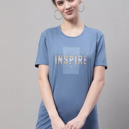 VIMAL JONNEY Typography Printed Cotton T-shirt-image-82