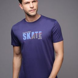 HRX by Hrithik Roshan Men Typography Printed Round Neck T-shirt-image-48