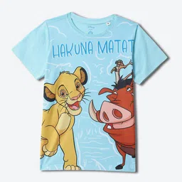 YK Disney Boys Simba Printed T-shirt-image-8