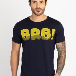 Status Quo Men Typography Printed Applique T-shirt-image-90
