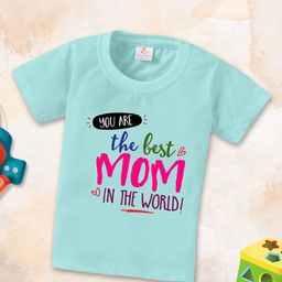 Babywish Kids Typography Printed Applique T-shirt-image-98