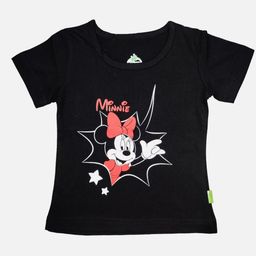 Bodycare Girls Typography Printed Round Neck Cotton Minnie Mouse T-shirt-image-92