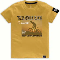 CODEZ Boys Graphic Printed Cotton T-shirt-picture-40