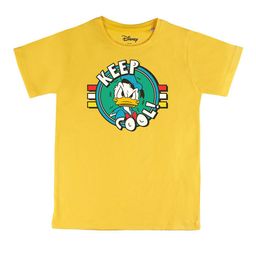 Disney by Wear Your Mind Boys Yellow Donald Duck Printed T-shirt-image-39