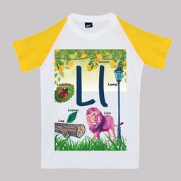 RISH Boys Typography Printed Raglan Sleeves Cotton T-shirt-image-35