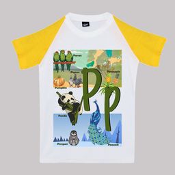 RISH Boys Alphabet Printed Cotton T-shirt-image-76