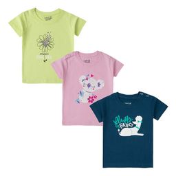 Luke & Lilly Girls 3 Printed Applique T-shirt-image-49