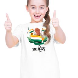 BRATMA Girls Graphic Printed Round Neck Cotton Casual T-Shirt-image-89