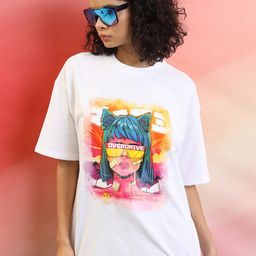 Tokyo Talkies Graphic Printed Oversized T-shirt-picture-9