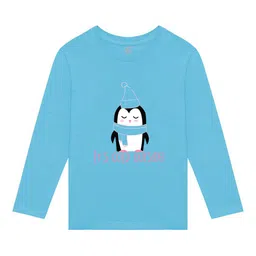 BAESD Girls Printed Full Sleeves Cotton T-shirt-image-83