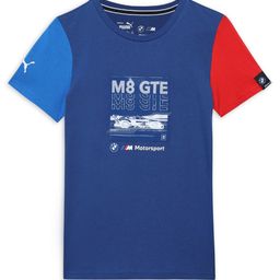 PUMA Motorsport Kids BMW M Motorsport Youth Car Graphic Printed Cotton T-shirt-image-26
