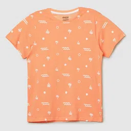 max Boys Conversational Printed Pure Cotton T-shirt-picture-8