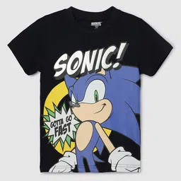 max Boys Graphic Printed Cotton T-shirt-image-16
