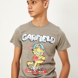 max Boys Humour And Comic Printed Round Neck Cotton Casual T-shirt-image-42