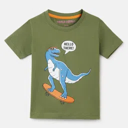 Googo Gaaga Boys Graphic Printed Round Neck T-shirt-picture-20