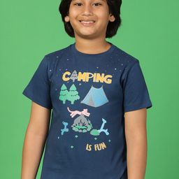 Somersault Boys Graphic Printed Cotton T-shirt-image-87