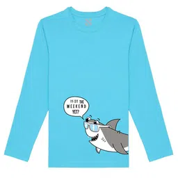 BAESD Boys Applique Regular Fit Cotton T-shirt-24