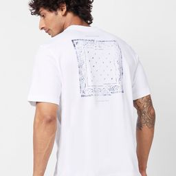 SPYKAR Graphic Printed Relaxed Fit Cotton T-Shirt-image-95