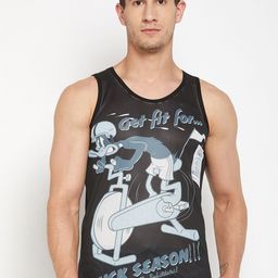 Wear Your Mind Looney Tunes Printed Sleeveless T-shirt-image-21