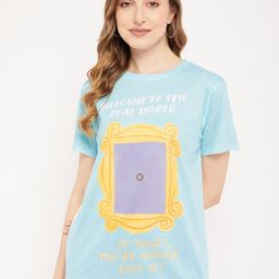 Wear Your Mind Friends Graphic Printed T-Shirt-picture-12