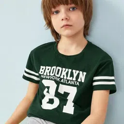 BAESD Boys Typography Printed Cotton T-shirt-image-48
