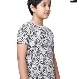 BAESD Boys Pack of 2 Printed Round Neck Pure Cotton T-shirts-image-8