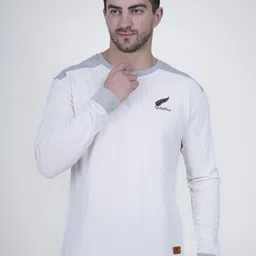 Polo Plus Men Brand Logo Printed Bio Finish Applique T-shirt-image-84