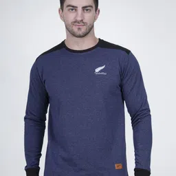 Polo Plus Men Brand Logo Printed Bio Finish Applique T-shirt-image-60