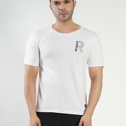 Polo Plus Men Typography Bio Finish Applique T-shirt-image-63