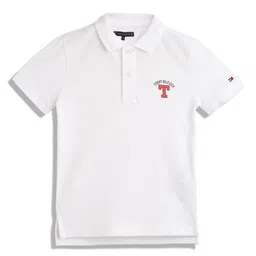 Tommy Hilfiger Boys Polo Collar Pure Cotton T-shirt-59