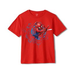 Wear Your Mind Boys Printed V-Neck Applique T-shirt-picture-38