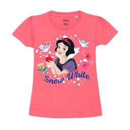 Wear Your Mind Girls Snow White Printed Pure Cotton T-shirt-image-93
