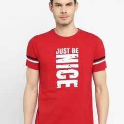 OFF LIMITS Typography Printed Rapid-Dry & Anti Microbial Cotton Sports T-shirt-image-30