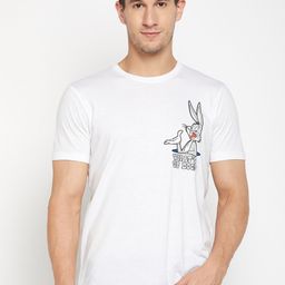 Wear Your Mind Bugs Bunny Printed Pure Cotton T-shirt-picture-35