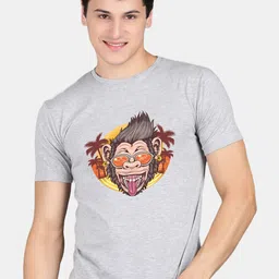 Wyld Sprog Men Graphic Printed Pure Cotton  T-shirt-picture-12
