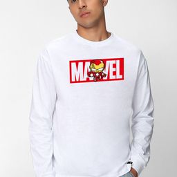 Bewakoof Marvel Merchandise Graphic Printed Drop Shoulder Pure Cotton Oversized T-shirt-image-86