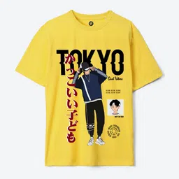 YK Boys Typography Printed Oversized Fit Pure Cotton T-Shirt-image-29