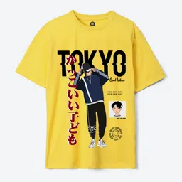 YK Boys Graphic Printed Oversized Fit Pure Cotton Casual T-shirt-image-59