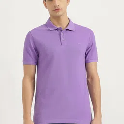 United Colors of Benetton Men Solid Polo Collar Pure Cotton T-shirt-picture-13