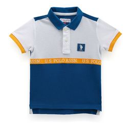 U.S. Polo Assn. Kids Boys Polo Collar Pure Cotton T-shirt-picture-2
