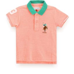 U.S. Polo Assn. Kids Boys Polo Collar Pure Cotton T-shirt-picture-23