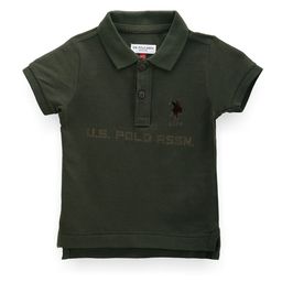 U.S. Polo Assn. Kids Boys Brand Logo Polo Collar Pure Cotton T-shirt-picture-10