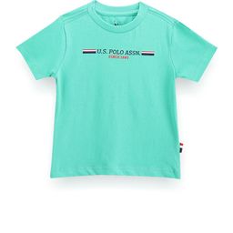 U.S. Polo Assn. Kids Boys Typography Printed Pure Cotton T-shirt-picture-18