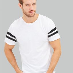 Trends Tower Men White Monochrome T-shirt-image-65