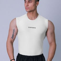 Coitonic Men Typography Printed Round Neck Slim Fit T-shirt-image-19