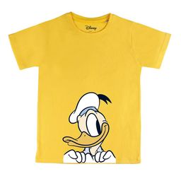 Disney by Wear Your Mind Boys Yellow Donald Duck Printed T-shirt-image-81